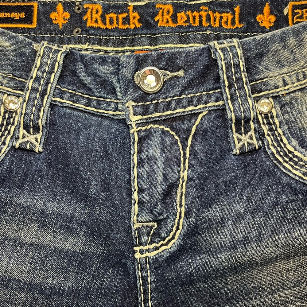 Rock Revival Dianeya Ankle Skinny Jeans, Women’s size 28 - Picture 6 of 14